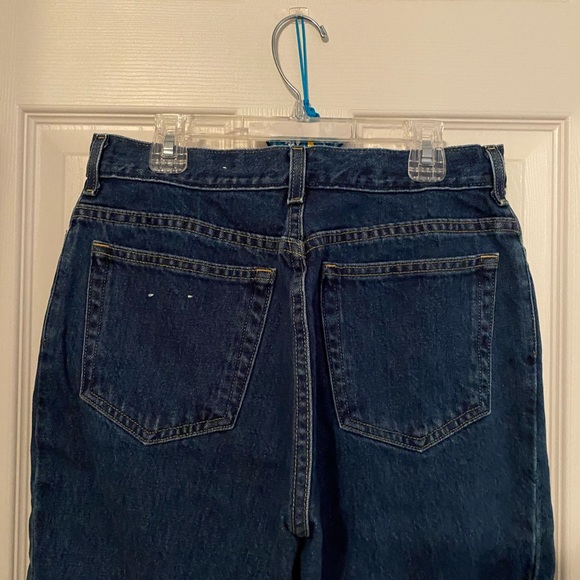 LANDS' END DARK BLUE SKINNY JEANS - Picture 5 of 6